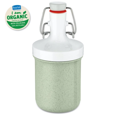 Water bottle Koziol Plopp To Go Mini 200 ml Organic Green