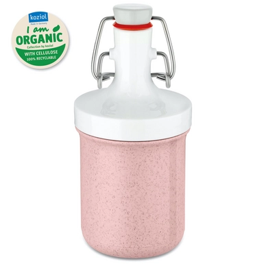 Waterfles Koziol Plopp To Go Mini 200 ml Organic Pink