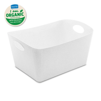 Opbergdoos Koziol Boxxx L 15 liter Organic White