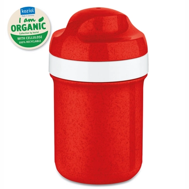 Waterfles Koziol Oase Mini 200 ml Organic Red