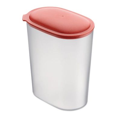 Storage Jar Koziol Connect Oval 2,5 Liter Pink