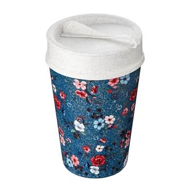 Thermosbeker Koziol Bio-Circulair Iso To Go Flowers 400 ml