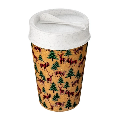 Thermosbeker Koziol Bio-Circulair Iso To Go Moose 400 ml
