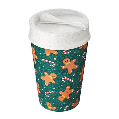 Thermosbeker Koziol Bio-Circulair Iso To Go Gingerbread 400 ml