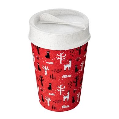 Tasse Isotherme Koziol Bio-Circulair Iso To Go Winter Forrest 400 ml