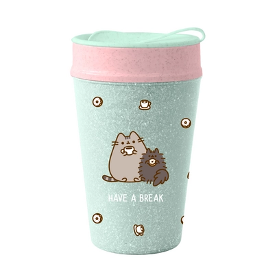 Thermosbeker Koziol Bio-Circulair Iso To Go Pusheen Have A Break 400 ml