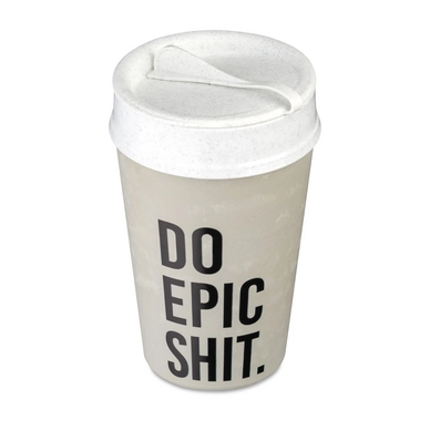 Thermosbeker Koziol Bio-Circulair Iso To Go Epic Shit 400 ml