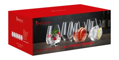 Tumbler Spiegelau Authentis 460 ml Transparant (6-delig)