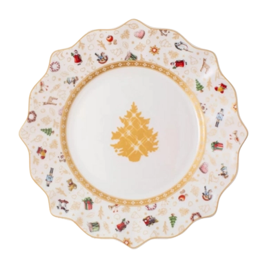 Serving Plate Christmas Villeroy & Boch Toy's Delight Anniversary Edition 24 cm