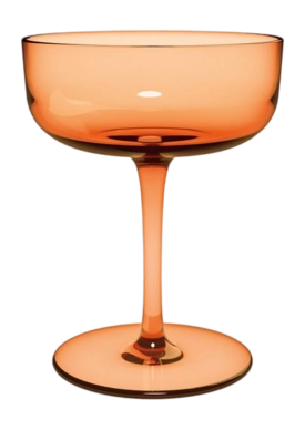 Verre à Champagne Like By Villeroy & Boch Abricot 100 ml (Lot de 2)