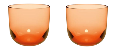 Verre Like by Villeroy & Boch Abricot (Lot de 2)