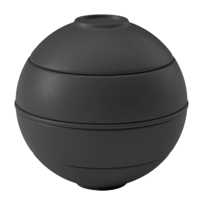 Crockery Set Villeroy & Boch Iconic La Petite Boule Black (5 pieces)