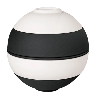Crockery Set Villeroy & Boch Iconic La Petite Boule Black & White (5-piece)