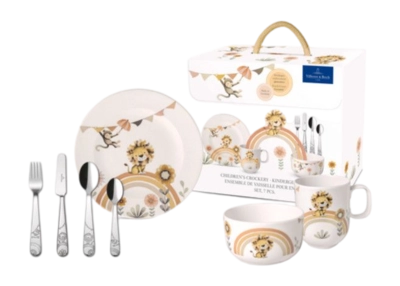 Kinderservies Villeroy & Boch Roar like a Lion Wit (7-delig)