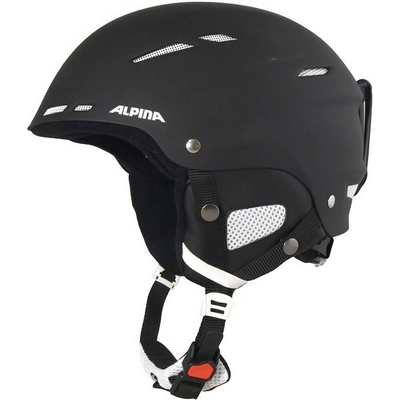 Skihelm Alpina Unisex Biom Black Grey Matt