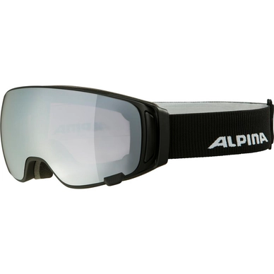 Skibrille Alpina Double Jack Mag Q Black Matt