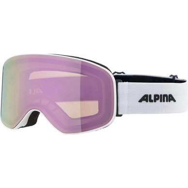 Skibril Alpina Slope Q Lite White Matt