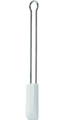 Spatola Leccapentola in silicone Rosle 26 cm, Bianco