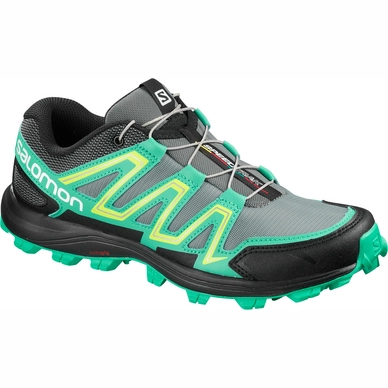 Trailrunning Schoen Salomon Women Speedtrak Monument Atlantis Black
