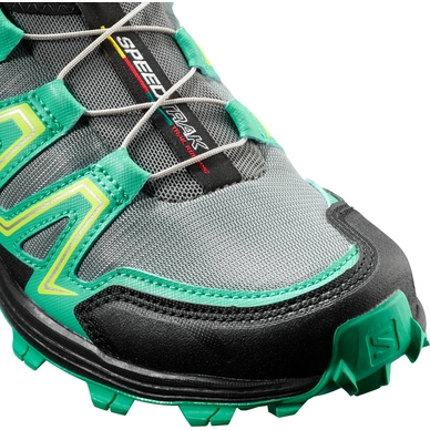 Trailrunning Schoen Salomon Women Speedtrak Monument Atlantis Black