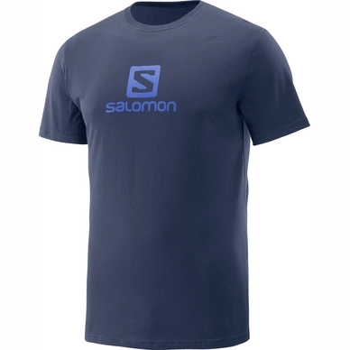 T-Shirt Salomon Men Coton Logo SS Night Sky