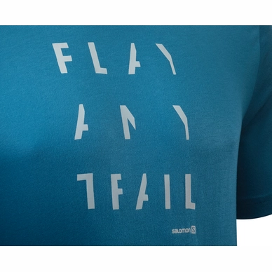 T-Shirt Salomon Men Pulse SS Tech Moroccan Blue