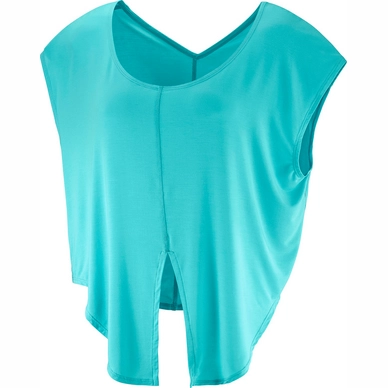 T-Shirt Salomon Women Mantra Top Blue Curacao