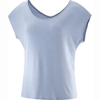 T-shirt Salomon Women Mantra Reverse Lilac Gray