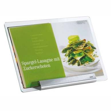 Kookboekstandaard Gefu Libro Met Glasplaat