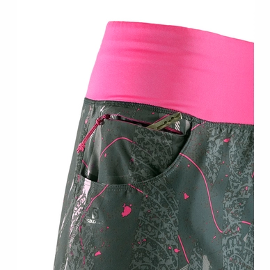 Korte Broek Salomon Women Elevate Flow Short Urban Chic Pink Yarrow
