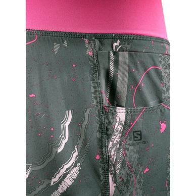 Korte Broek Salomon Women Elevate Flow Short Urban Chic Pink Yarrow