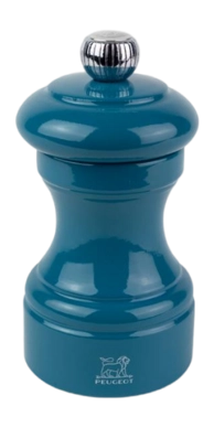 Macina sale Peugeot Bistro U-Select 10 cm in legno laccato, Blu Oceano
