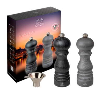 Moulin Sel et Poivre Peugeot Gift Box Graphite 18 cm