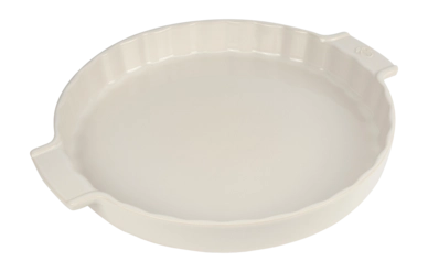 Plat à Tarte Peugeot Céramique Ecru Ø30 cm
