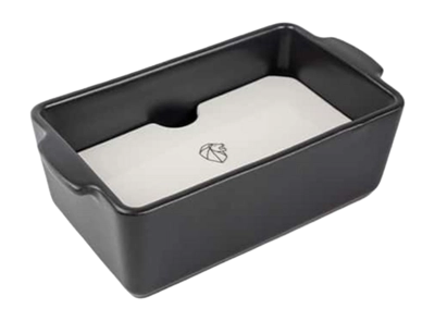 Terrina in ceramica con pressa e coperchio Peugeot Appolia 650 ml / 20 x 11 cm, Ardesia