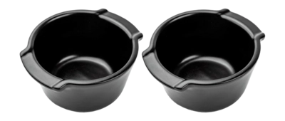 Duo Oven Dishes Peugeot Appolia Satin Black 11 x 11 cm