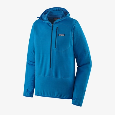 Pull Patagonia Men R1 PO Hoody Andes Blue