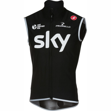 Fietsjack Castelli Men Team Sky Perfetto Vest Black