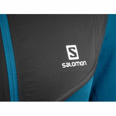 Jas Salomon Men X Alp Mid Hoodie Moroccan Blue Black