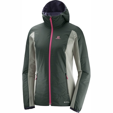 Jas Salomon Women Drifter Mid Hoodie Urban Chic Shadow Graphite