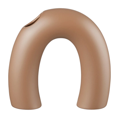Vaas Blomus Kagetsu Amber Brown Small