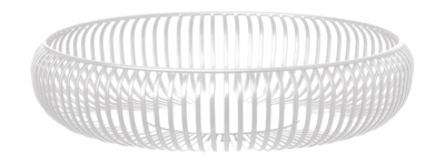 Plat et Saladier Blomus Lito Blanc Grand
