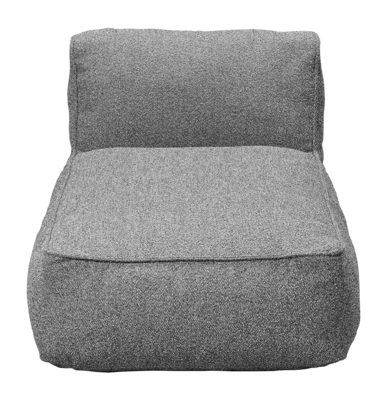 Lounge Bed Blomus Grow Chaise Lounge Stone Bouclé