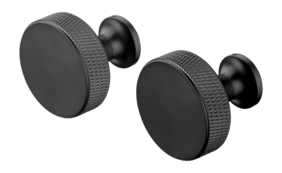 Wandhaakje Blomus Rof Round Black (Set van 2)