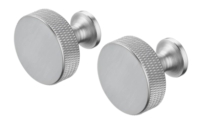 Crochet Mural Blomus Rof Rond Acier Inoxydable mat (Lot de 2)