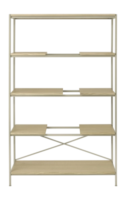 Kast Blomus Sukoya Natural Lacquered Oak Veneer Metal Large