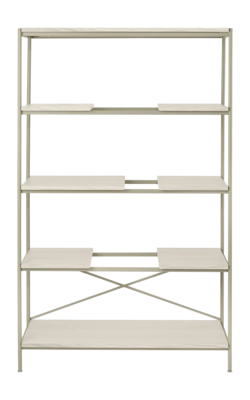 Kast Blomus Sukoya White Lacquered Oak Veneer Metal Large