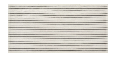 Bath Towel Blomus Arto Thin Stripes Moonbeam/Magnet