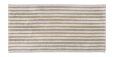 Bath Towel Blomus Arto Thick Stripes Micro Chip/Tan