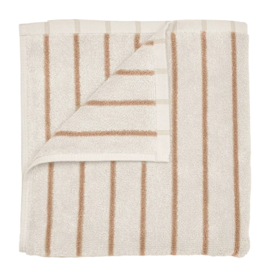 Hand Towel Blomus Arto Moonbeam/Amber Brown (50 x 100 cm)
